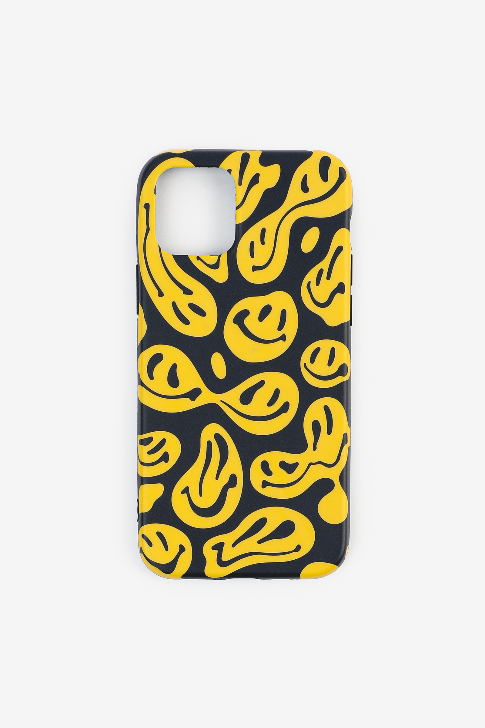 Ardene Wavy Smiley Face iPhone 12 Pro Case in Yellow