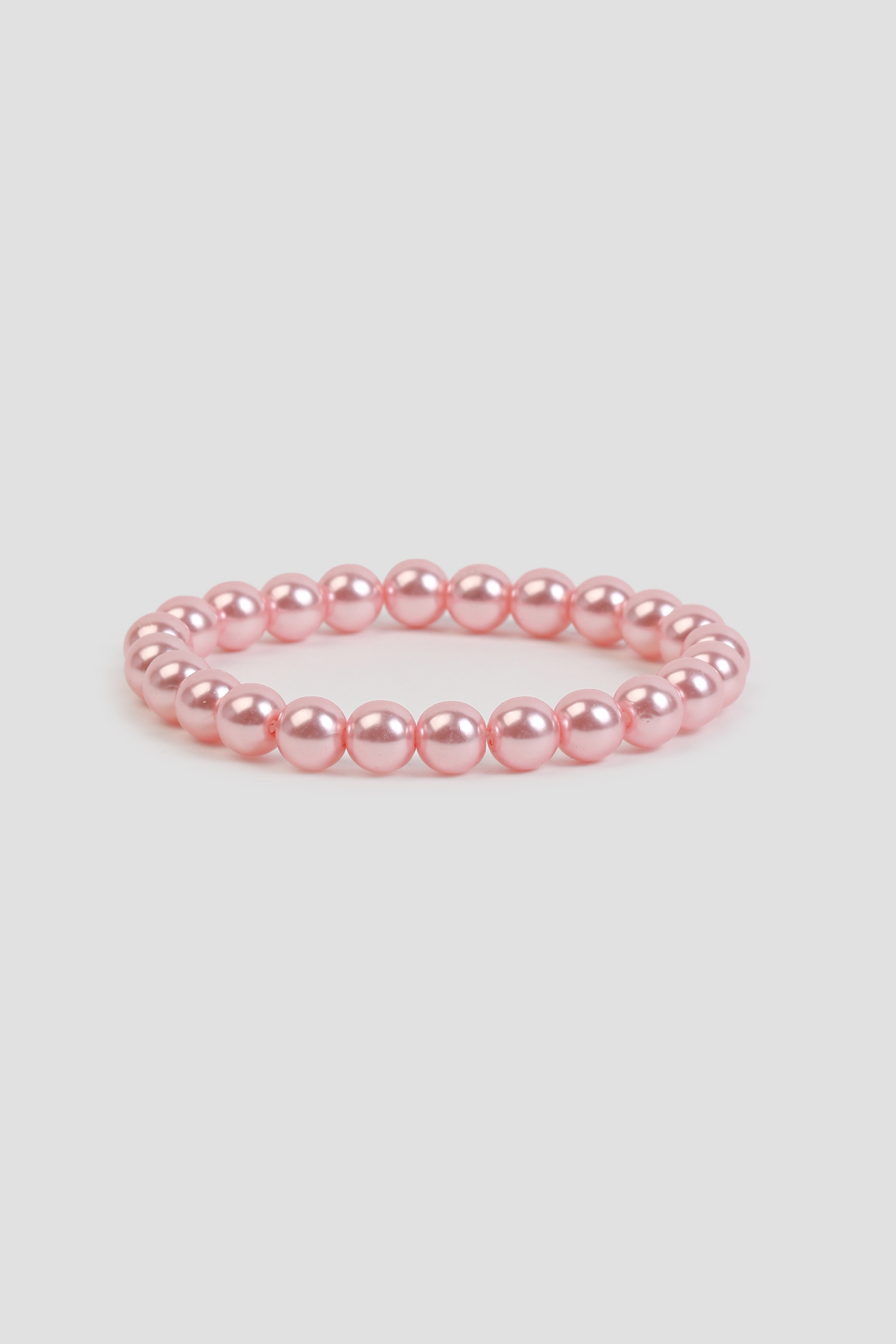 Ardene Pearl Bracelet in Light Pink