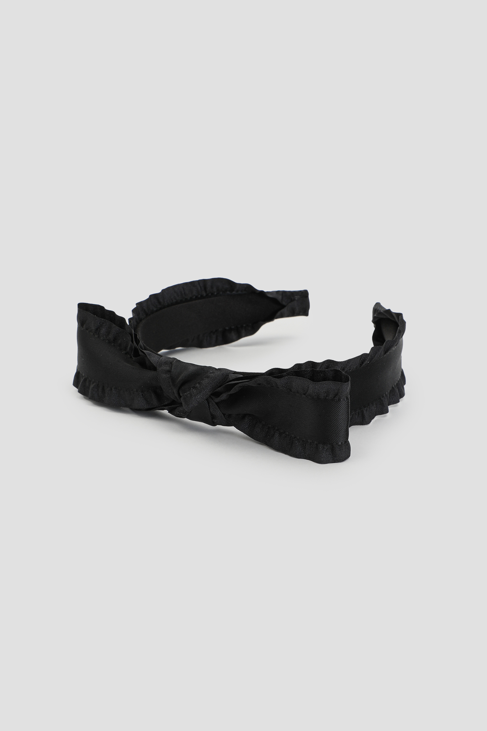 Ardene Ribbon Bow Headband in Black
