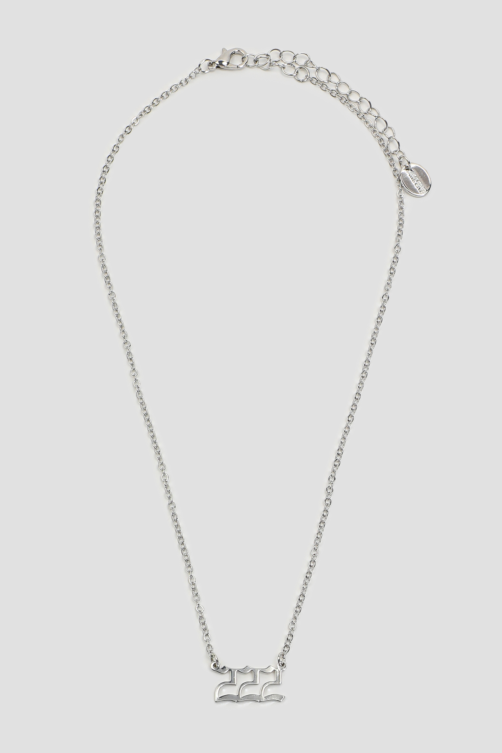 Ardene 222 Chain Necklace in Silver