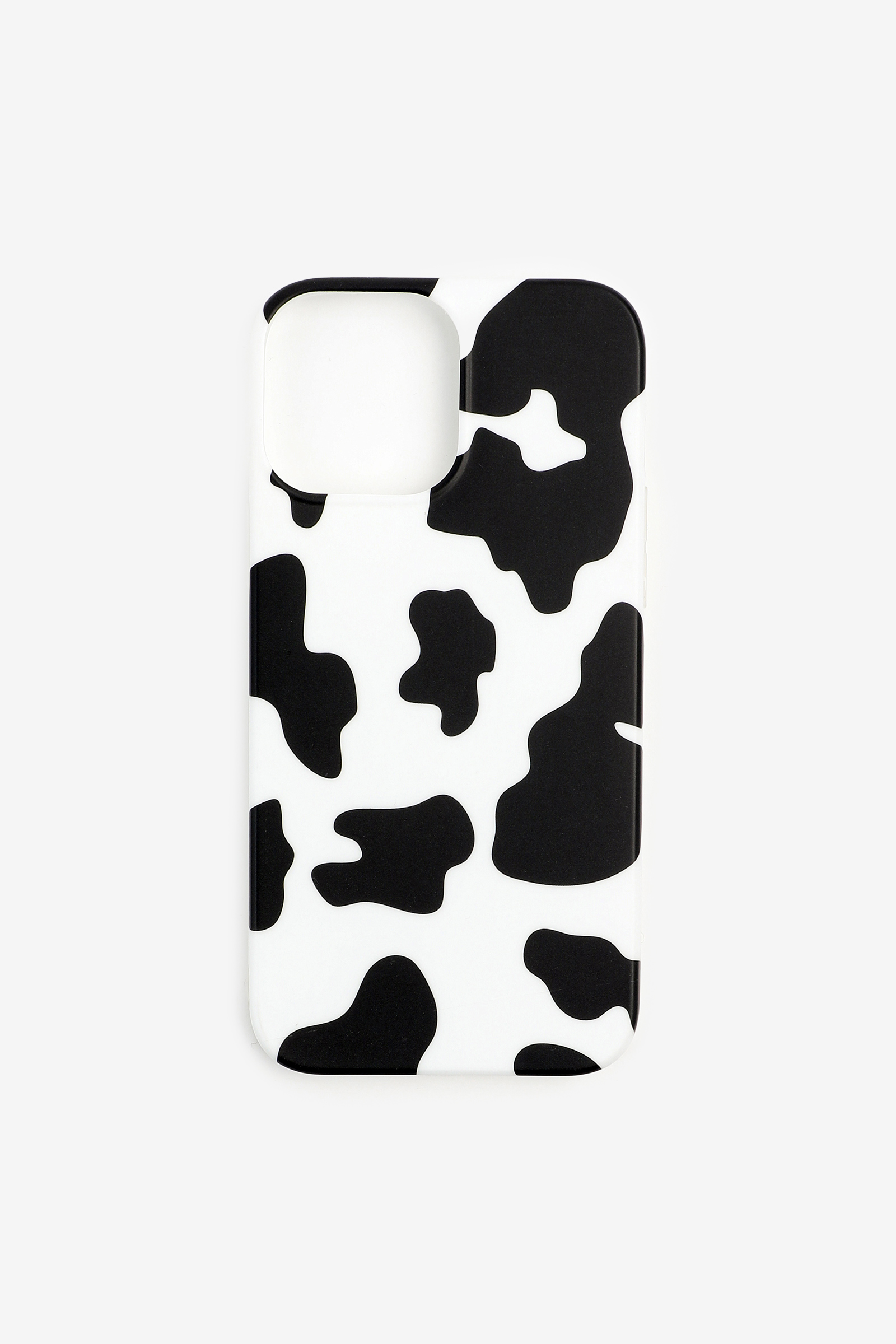 Ardene Cow Print iPhone 13 Pro Max Case in Black