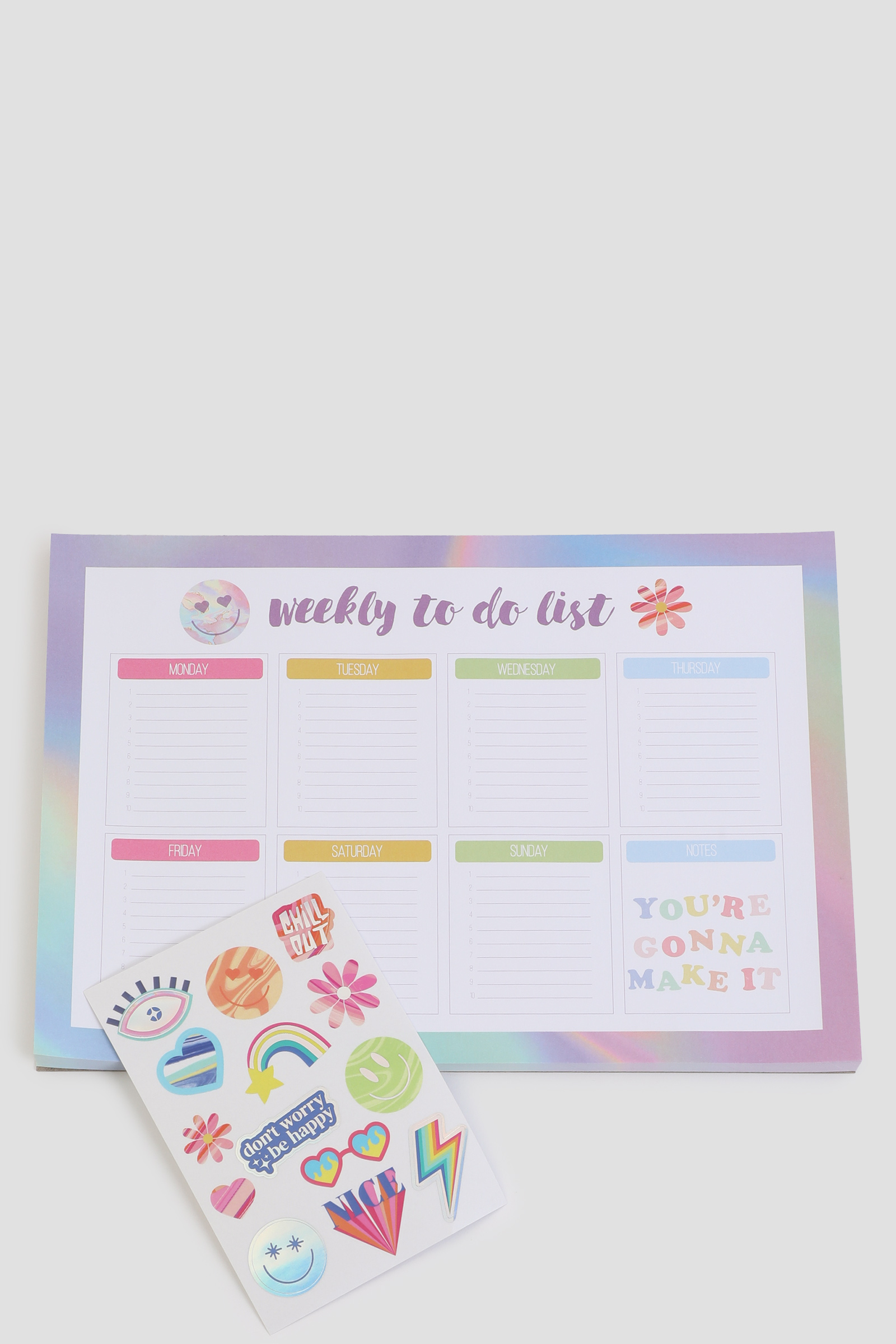 Ardene Weekly Planner with Stickers