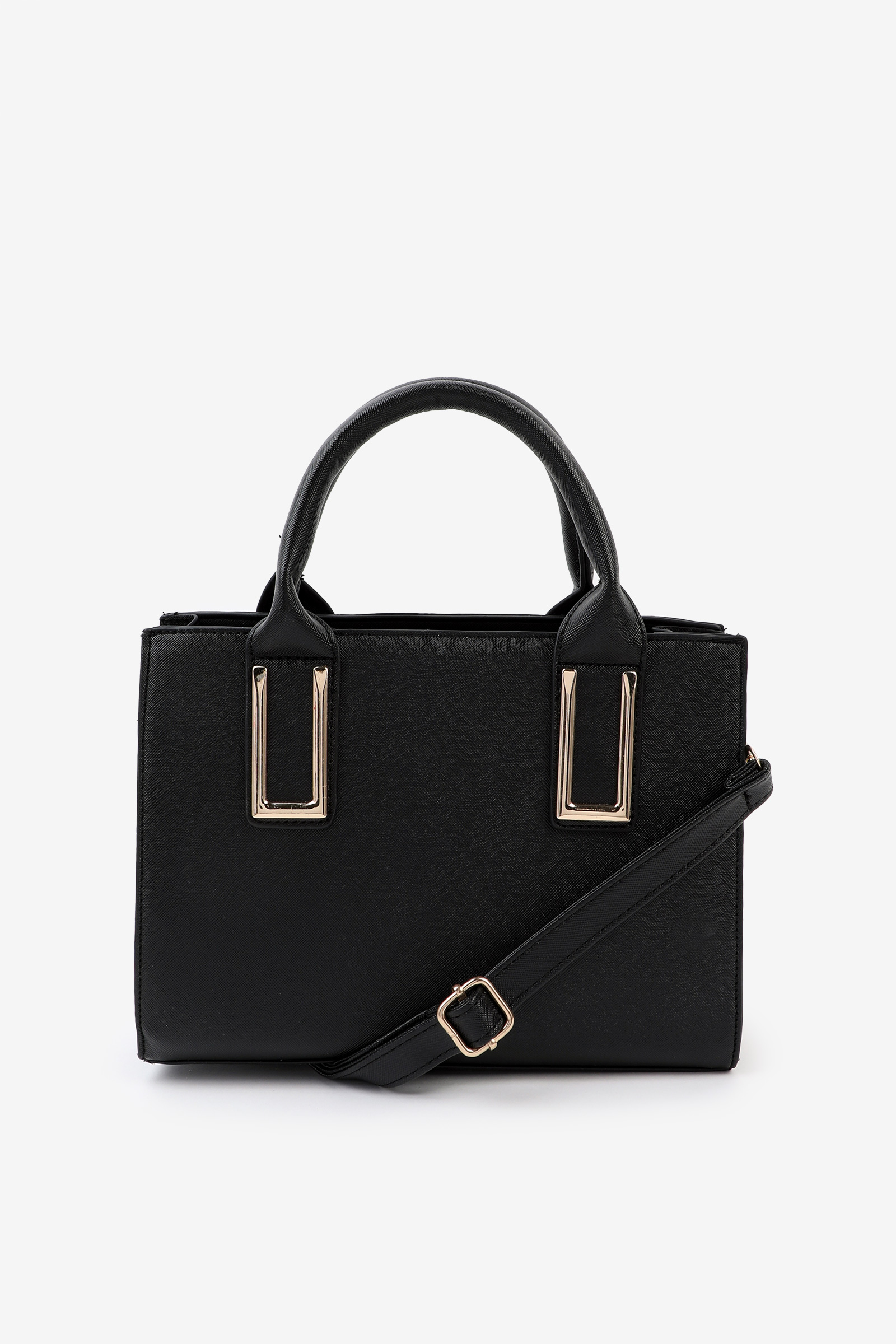 Ardene Small Faux Leather Tote Bag in | Faux Leather/Polyester