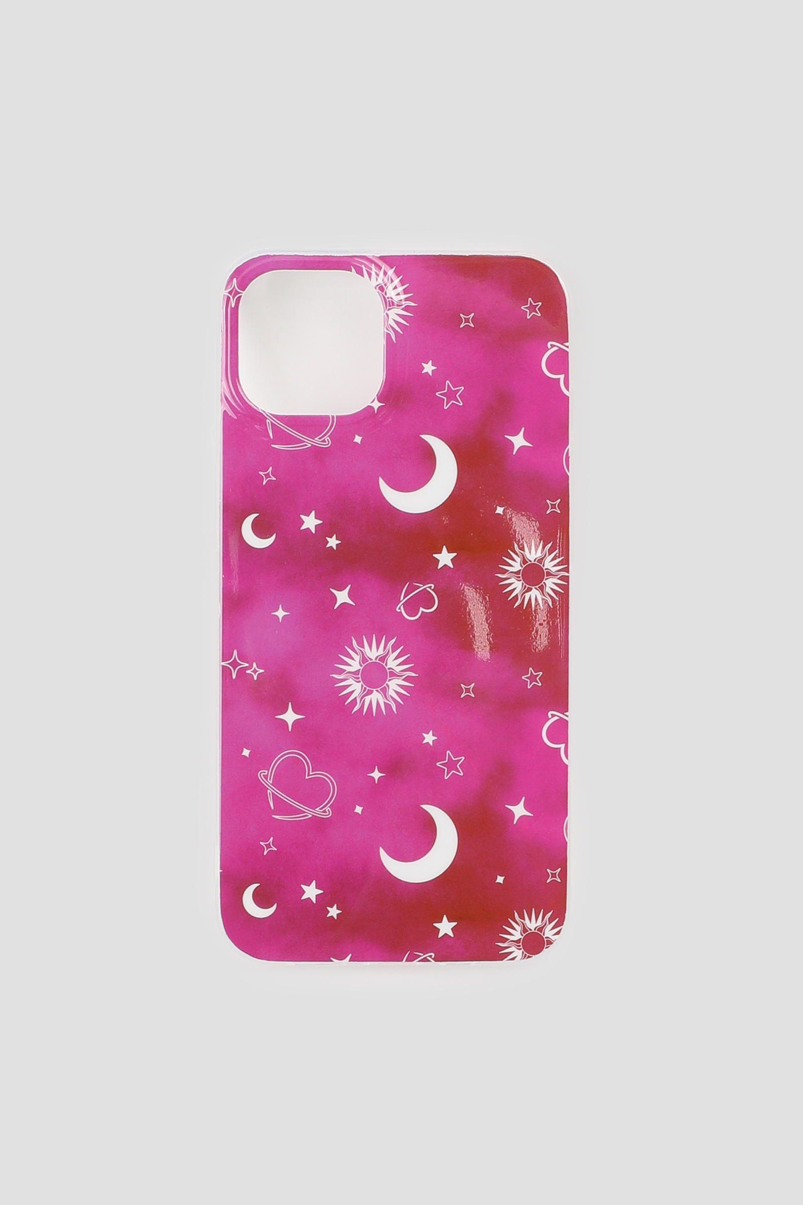 Ardene Celestial iPhone 13 Case in Medium Pink