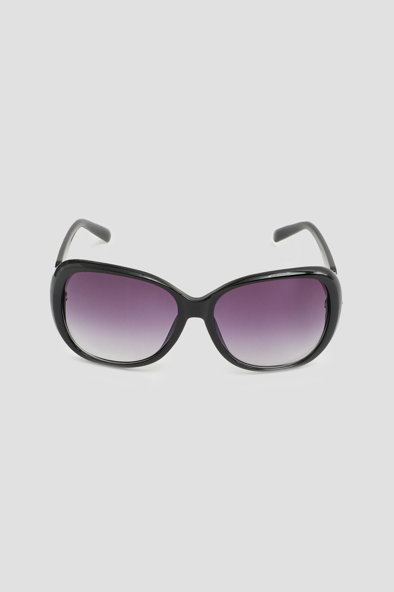 Ardene Sunglasses with Embellished Temples in Black