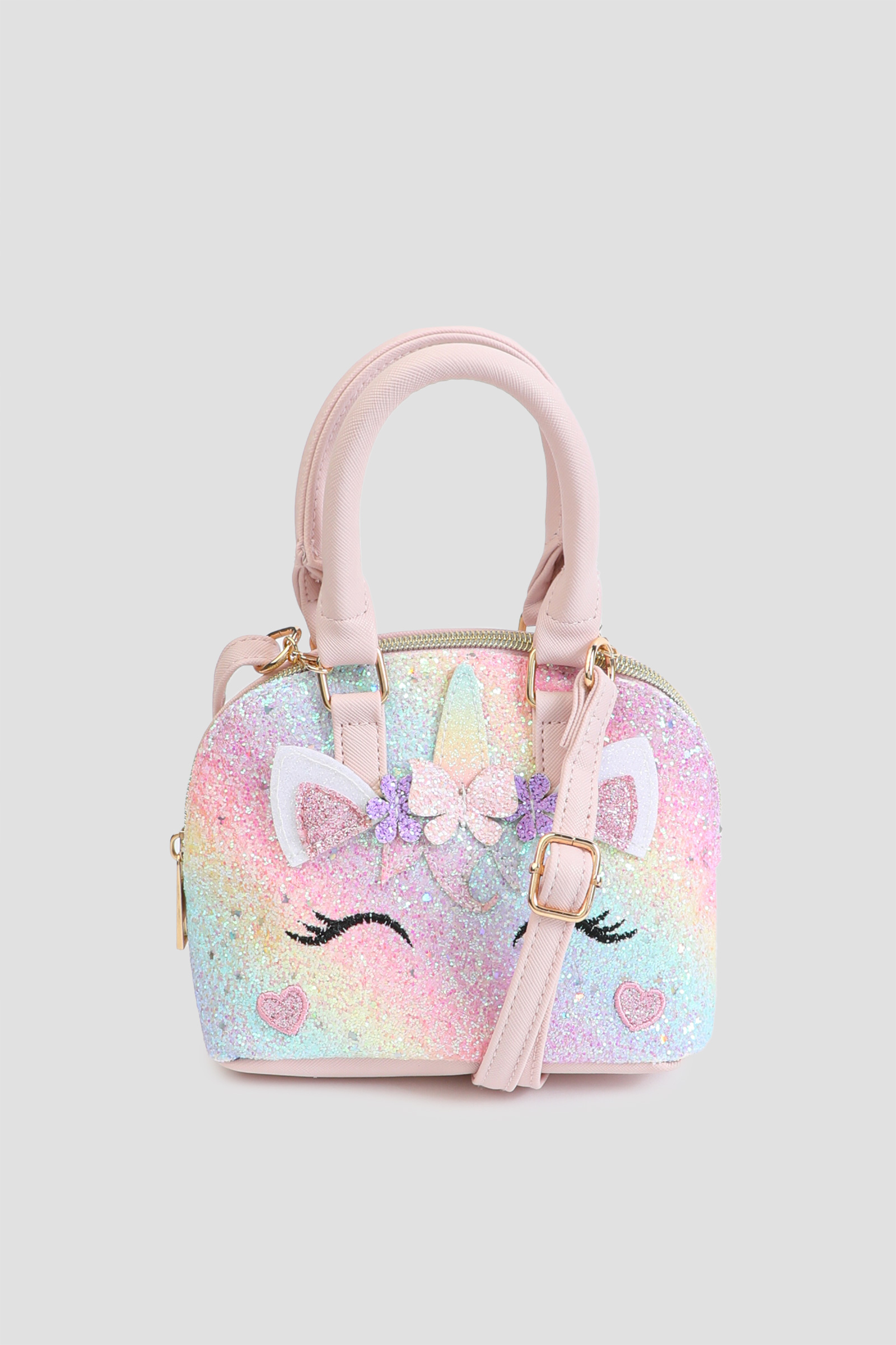 Ardene Animal Purse in Light Pink | Faux Leather/Polyester