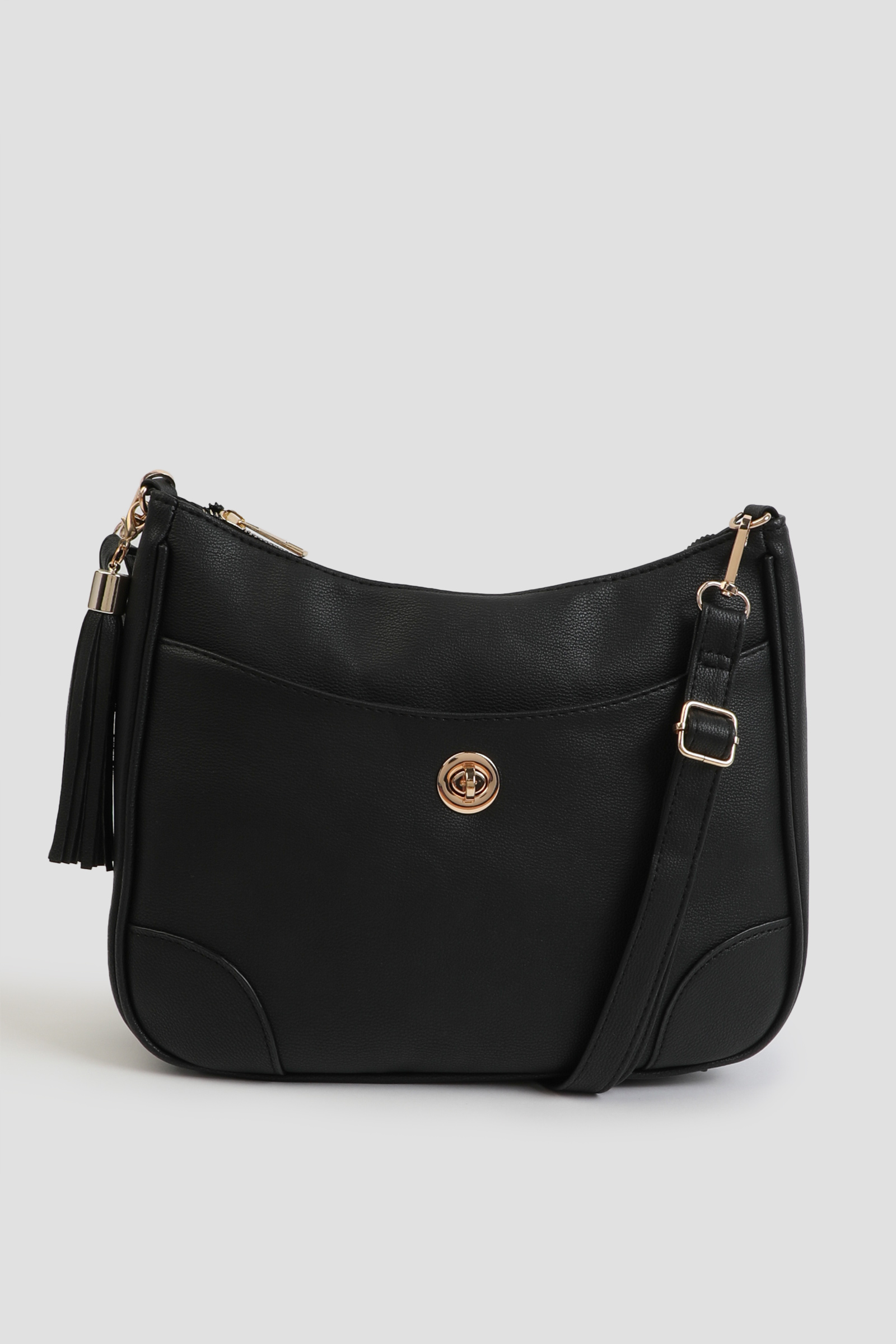Ardene Faux Leather Crossbody Bag in | Faux Leather/Polyester